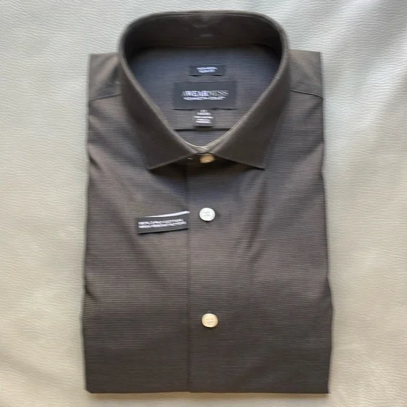 awearness kenneth cole slim fit dress shirt Shop Men's Slim Fit Stretch Dress Shirt – Black main image 0